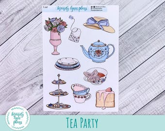 Teeparty Großes Deko || T-347