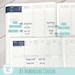 Don't Forget Script Stickers Removable White Matte or - Etsy