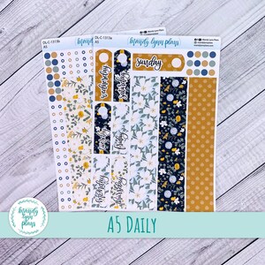 A5 tägliches Kit || Wildblumen Liebling || DL-C-1313
