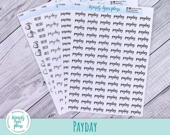 Payday Script Stickers