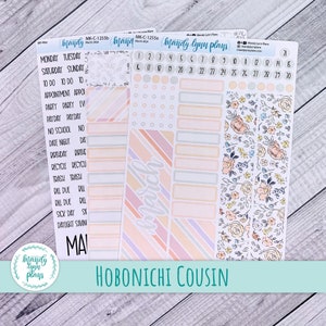 Buy 2024 YEAR at a GLANCE for Hobonichi A5 Cousin in Rain Storm Yearly Kit  With Current & Next Year Covers, Notes, Yearly Tab B153 Online in India 