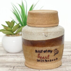 Handmade Pet Urn for Ashes: Dog & Cat Memorial Keepsake (Up to 20 lbs)