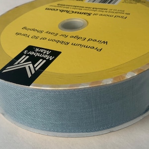 1.5 Inch Blue Ribbon for Crafting