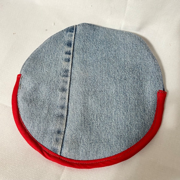 Tortilla warmer - upcycled denim