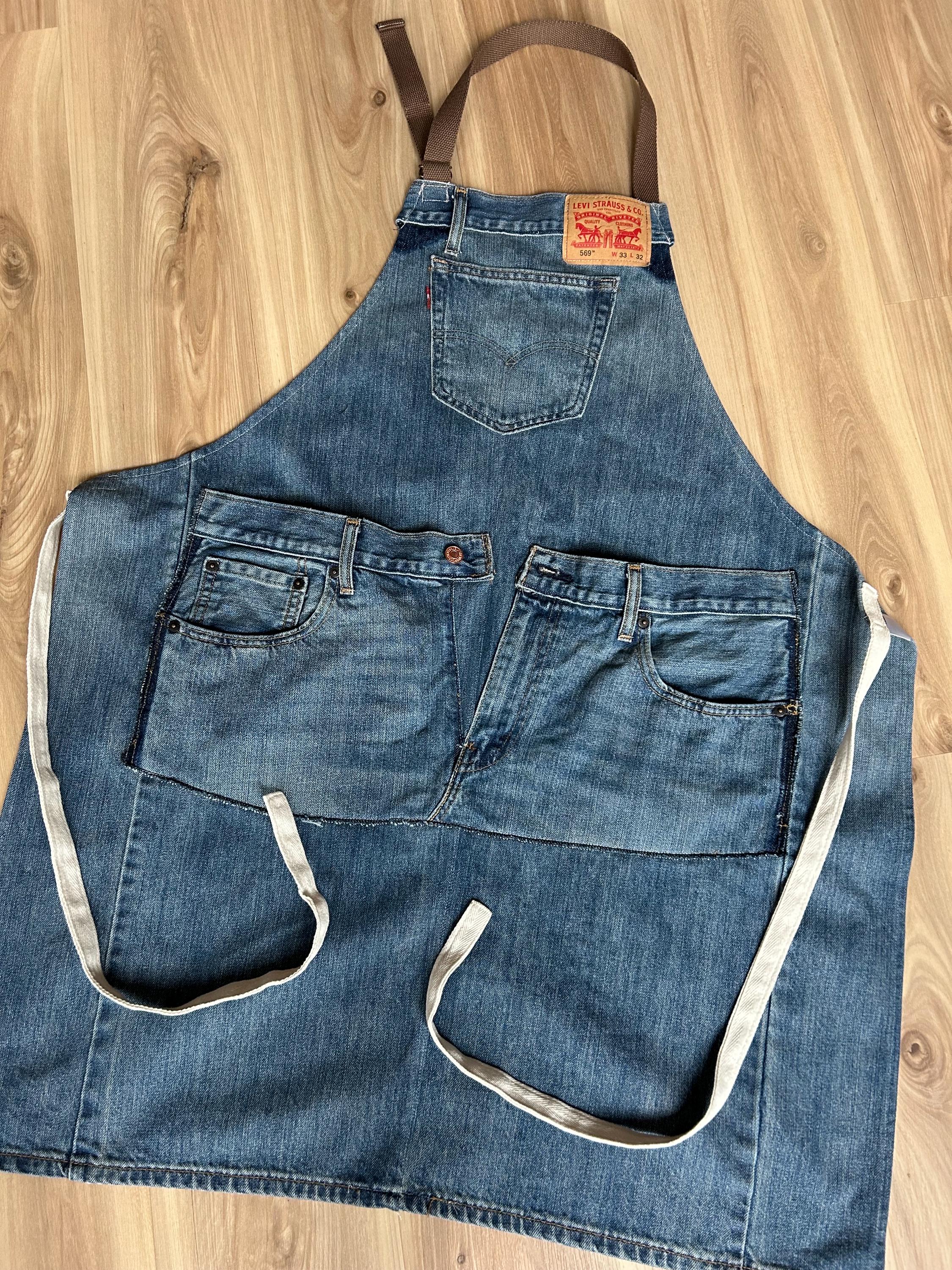Vintage Denim Aprons - Etsy Canada