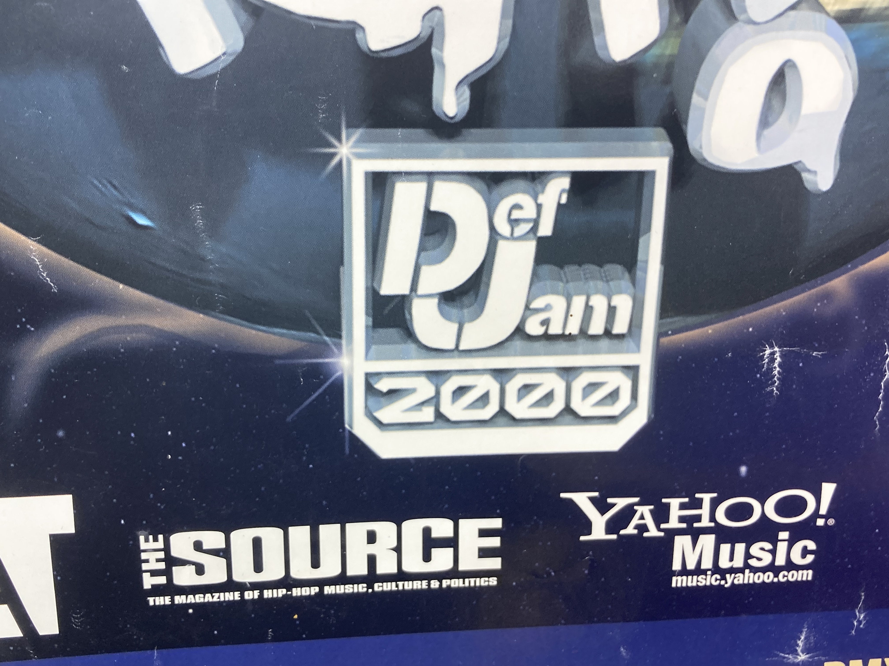 Vintage 2000 DEF JAM Records Rap Hip Hop Promo Poster SIGNED