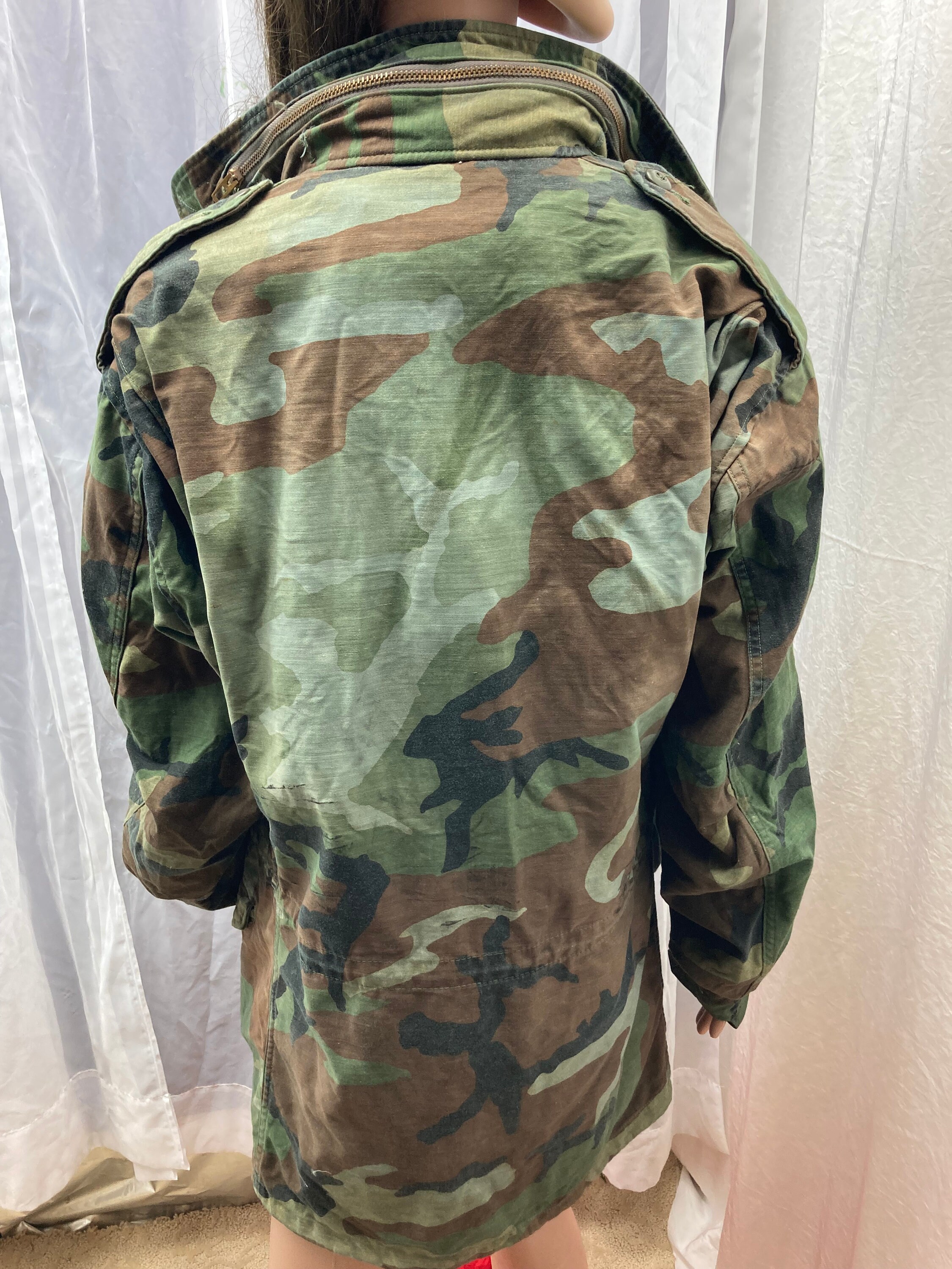 Vintage ERDL Camo 1960's-1970's Vietnam War US Army Field Cold Weather ...