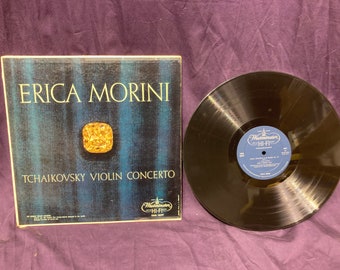 Erica Morini, Tchaikovsky Violin Concerto, Vintage Westminster XWN 18307, 1957 Classical vinyl record