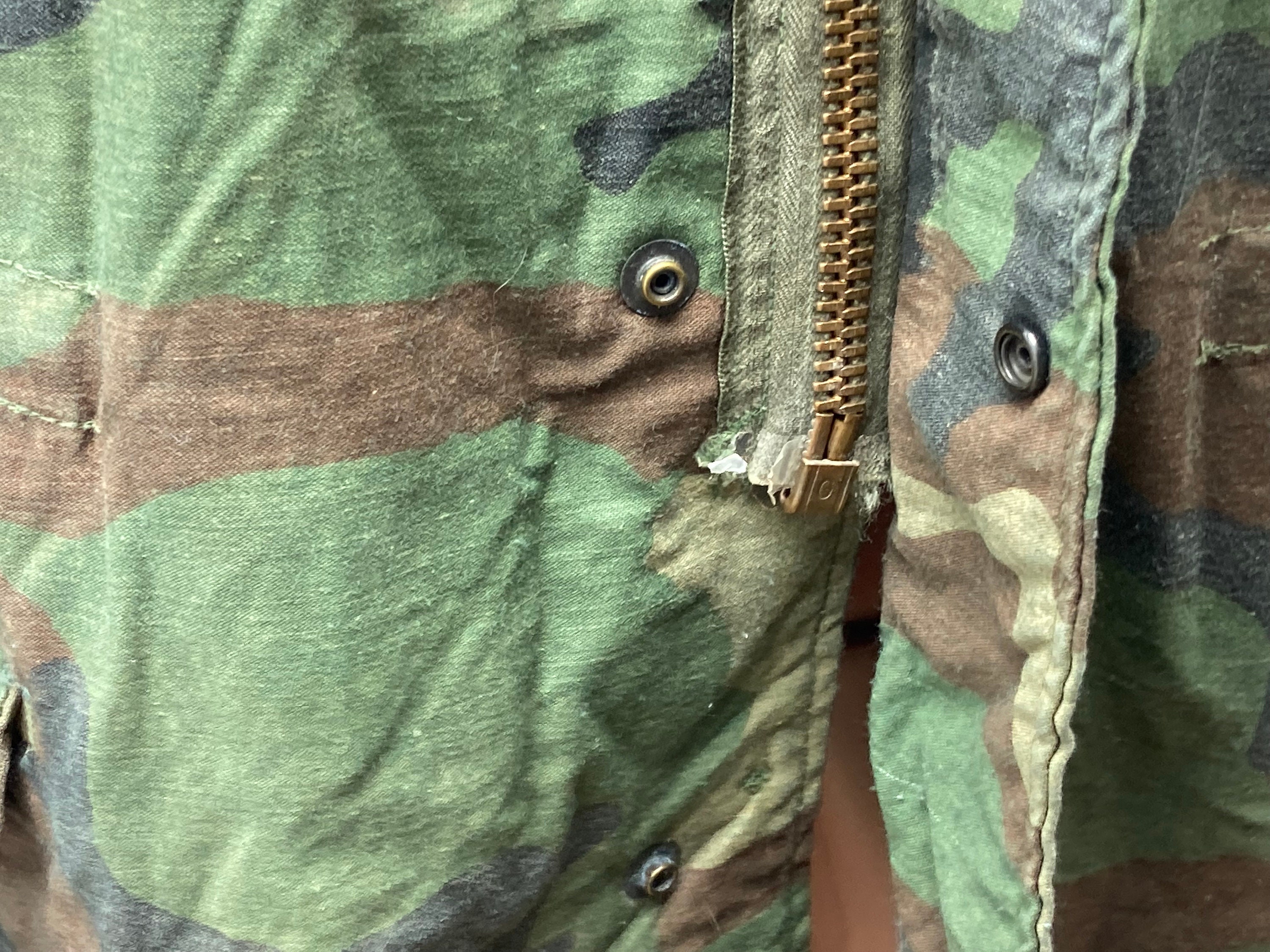 Vintage ERDL Camo 1960's-1970's Vietnam War US Army Field Cold Weather ...