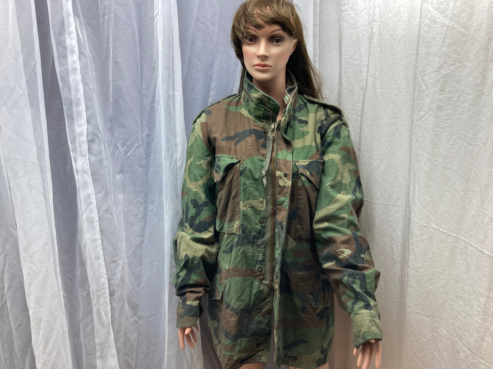 Vintage ERDL Camo 1960's-1970's Vietnam War US Army Field Cold Weather ...