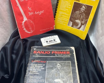 GEOFF HOHWALD BANJO Pete Seeger banjo lessons book lot music