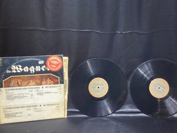 Vintage WAGNER Double Album Radio Station Promotional Record 