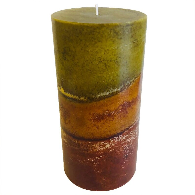 Wicks n More Amish Harvest HandCrafted Pillar Candle Etsy