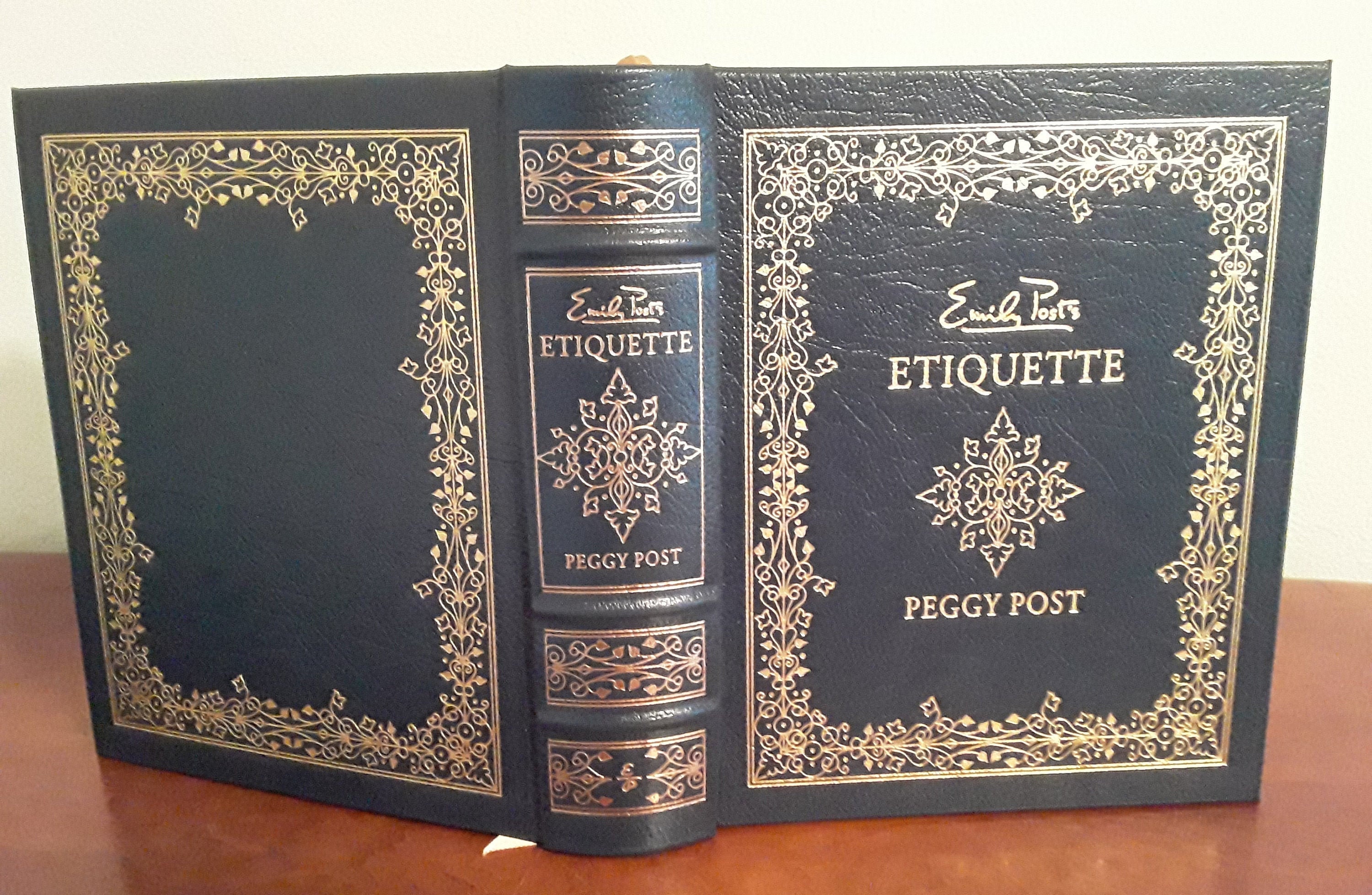 Emily Post's ETIQUETTE by Peggy Post Easton Press 16th Etsy