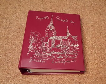 Vintage deutsches Kochbuch "Erprobte Rezepte der Geseker Landfrauen" Traditionelle Dorfrezepte - Getestete Rezepte aus Deutschland - 1970er - 80er Jahre."