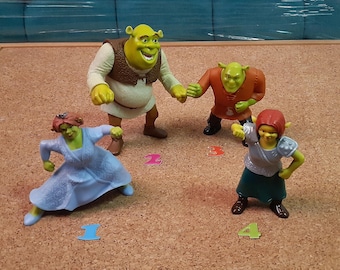 McDonald’s Happy Meal-Vintage Toys Disney Shrek-You Pick-No sound-Vintage Shrek Forever-Princess Fiona- Collectible Mcdonalds Toys