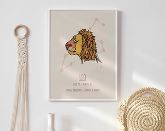 Laughing Lioness Art Print Leo Lion Lady Wild Cat Signed - Etsy