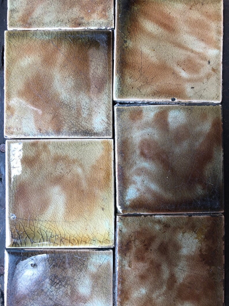 Seven victorian tiles Hamilton Tile works Antique tiles Etsy