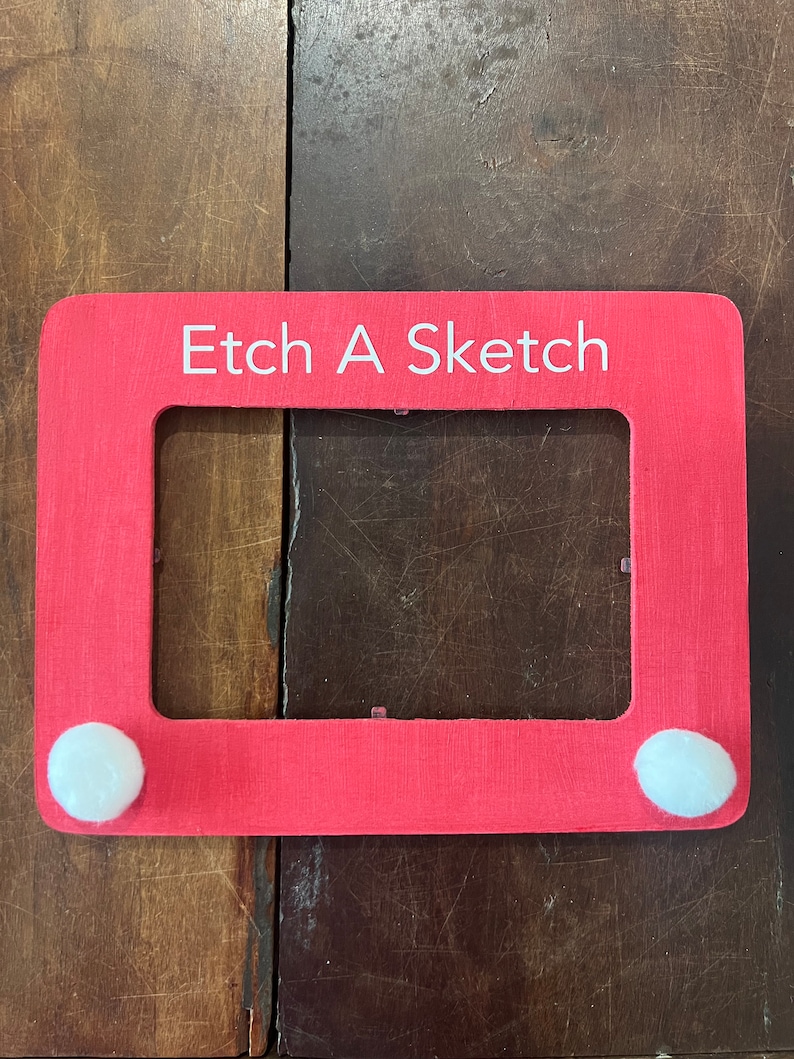 Etch A Sketch Frames Etsy