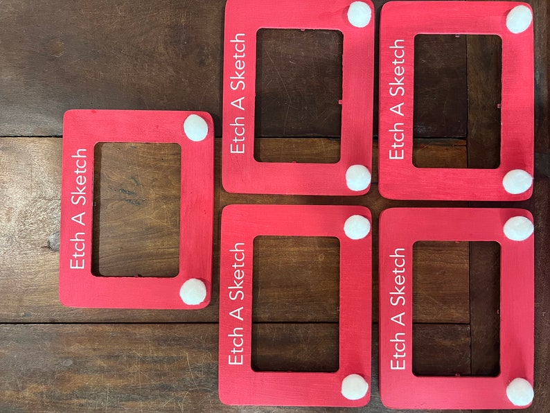 Etch A Sketch Frames Etsy