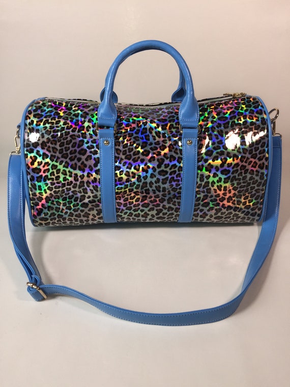 leopard gym bag