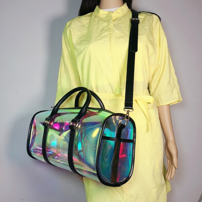 mens clear bag