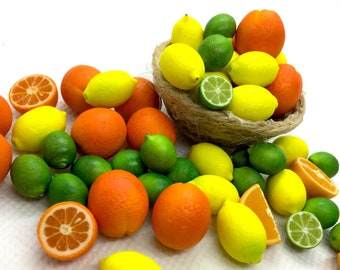 realistic rubber play food