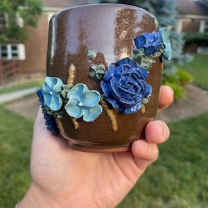 Chocolate Teal Cup 4