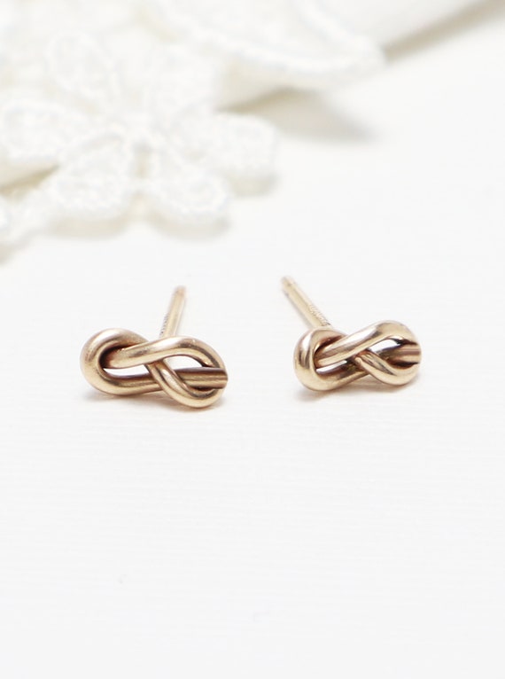 Infinity knot earrings discount