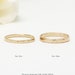Couple Ring Set, Silver Couple Ring, His Her Promise Ring For Couple, Matching Wedding Band, Wedding Ring Set, Couple Gift | Eternal Rings