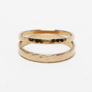 Conjunto de anillos de pareja, anillo de pareja de plata, su anillo de promesa para pareja, alianza de boda a juego, conjunto de anillos de boda, regalo de pareja / anillos eternos imagen 5