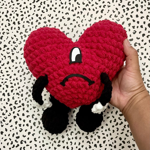 Red Heart Mini Amigurumi Crochet Charms Pattern Pattern