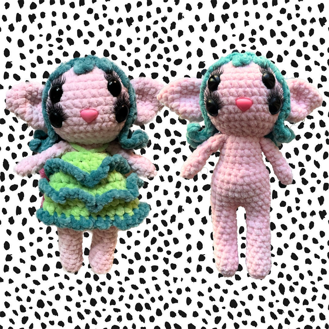 Buy Portals Melanie Martinez Crochet Plush Fairy Nymph Crochet Doll  Handmade Online in India
