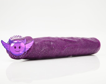 Dillio Platinum - Slim Seven 7 Inch Dildo - Purple main image 0
