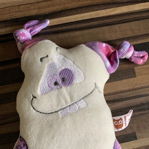 Cuddly Monster / Cuddly Toy Monster White/Purple