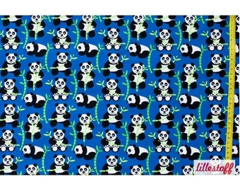 Lillestoff Bio-Jersey Bamboo - Pandabären