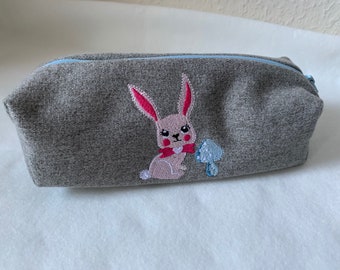 Mäppchen / Federtasche /Schlampermäppchen / Stiftemäppchen Kitsch me Hase