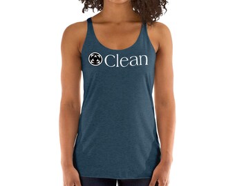 Drag Racing for Freedom, Speed, and Glory Ladies' Triblend Racerback Tank