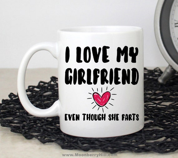i love my girlfriend mug