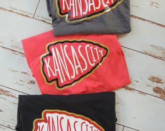 Kansas City Shirt Kansas City Fußball Unisex Größe Shirt super weich