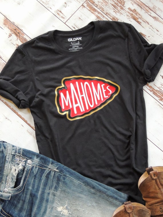 black kansas city chiefs shirt