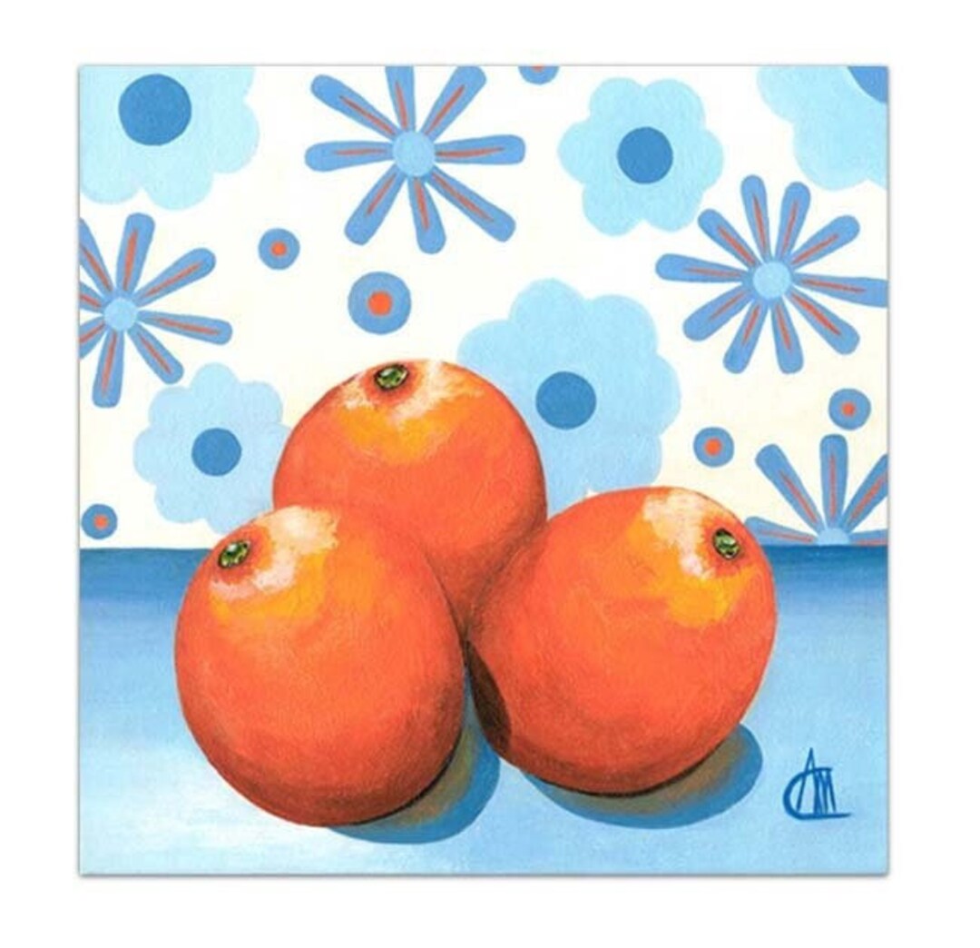 Kitchen Art 3x316x16, 70s Wall Art, Fine Art Print Retro Wall Art for