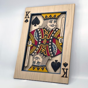 King of Spades wall art
