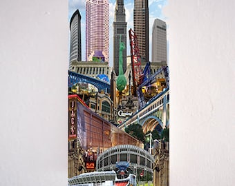 Cleveland Collage - We Aim To Provide The Best Cleveland Artwork (Wall Decor) Available In The Land!