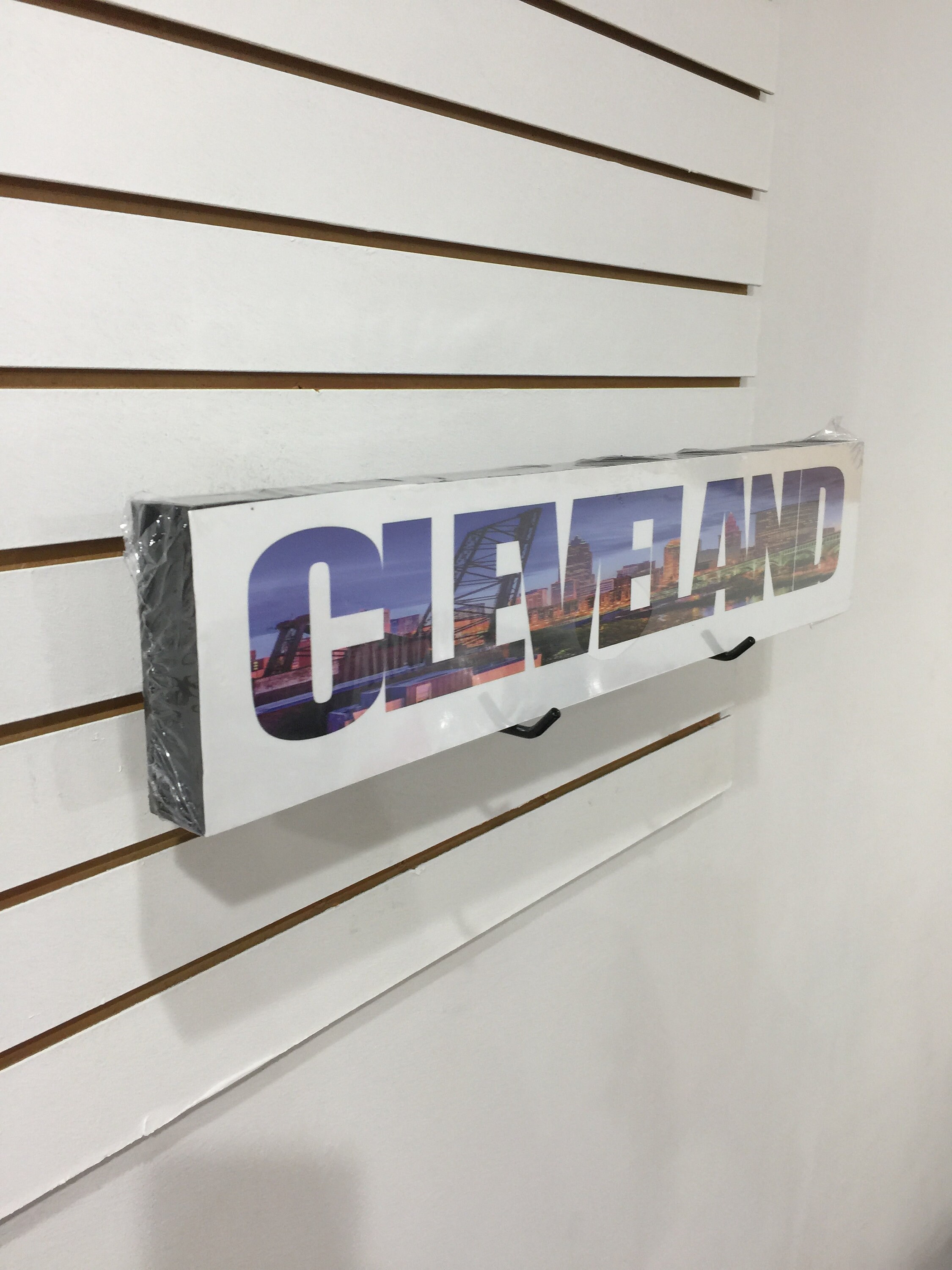Cleveland Skyline Letters Art: Ohio Wall Decor - Etsy