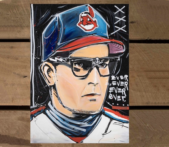 Major League Wild Thing Ricky Vaughn 80s LIMITED EDITION Print 