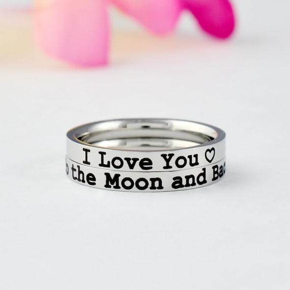 to the moon and back rings