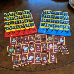 ATLA Themed - Printable Guess Who? Cards