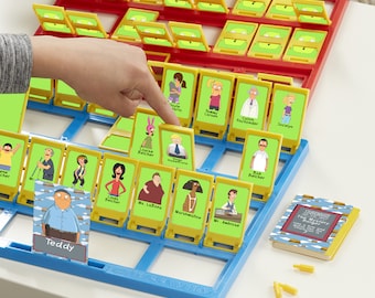 Burger Family themed - Starter Pack - Printable Guess Who? Cards