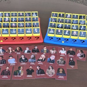 Legacies - Printable GuessWho? Cards